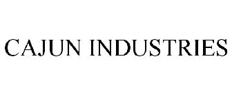 CAJUN INDUSTRIES