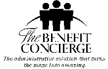 THE BENEFIT CONCIERGE THE ADMINISTRATIVE SOLUTION THAT TURNS THE MAZE INTO AMAZING.