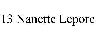 13 NANETTE LEPORE