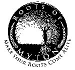 ROOTS OF MYTON MAKE YOUR ROOTS COME ALIVE
