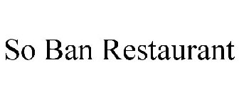 SO BAN RESTAURANT