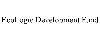 ECOLOGIC DEVELOPMENT FUND