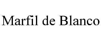 MARFIL DE BLANCO