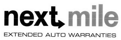 NEXT MILE EXTENDED AUTO WARRANTIES