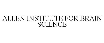 ALLEN INSTITUTE FOR BRAIN SCIENCE