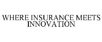 WHERE INSURANCE MEETS INNOVATION