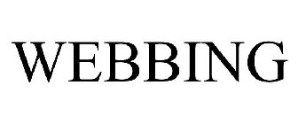 WEBBING