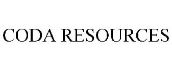 CODA RESOURCES