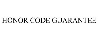 HONOR CODE GUARANTEE