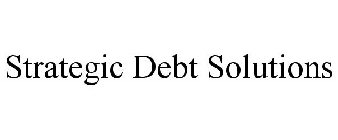 STRATEGIC DEBT SOLUTIONS