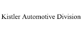 KISTLER AUTOMOTIVE DIVISION