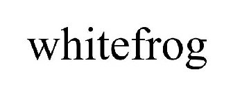WHITEFROG