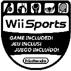 WII SPORTS GAME INCLUDED! JEU INCLUS! JUEGO INCLUÍDO! NINTENDO