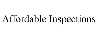 AFFORDABLE INSPECTIONS