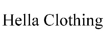 HELLA CLOTHING