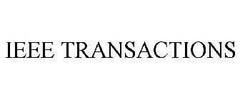 IEEE TRANSACTIONS