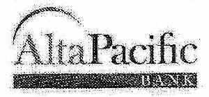 ALTAPACIFIC BANK