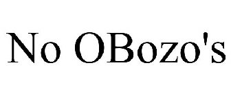 NO OBOZO'S