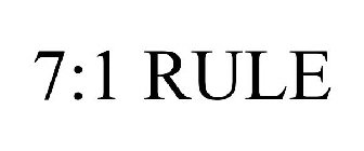 7:1 RULE