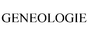 GENEOLOGIE