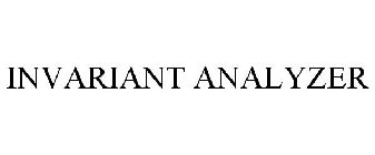 INVARIANT ANALYZER