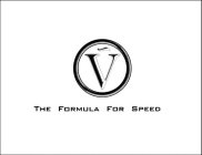 V THE FORMULA FOR SPEED