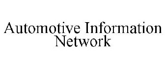 AUTOMOTIVE INFORMATION NETWORK