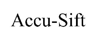 ACCU-SIFT