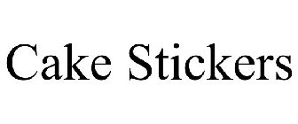 CAKE STICKERS