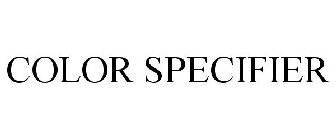 COLOR SPECIFIER
