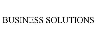BUSINESS SOLUTIONS
