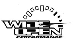 WIDE OPEN PERFORMANCE