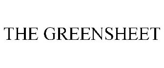 THE GREENSHEET