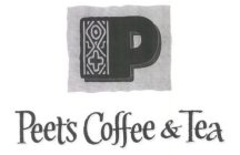 P PEET'S COFFEE & TEA