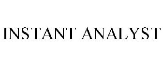 INSTANT ANALYST