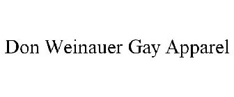 DON WEINAUER GAY APPAREL