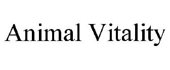 ANIMAL VITALITY