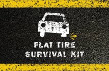 FLAT TIRE SURVIVAL KIT