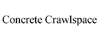 CONCRETE CRAWLSPACE
