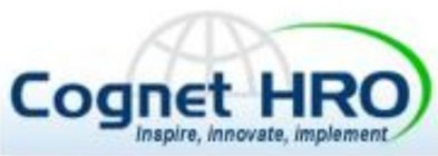 COGNET HRO INSPIRE, INNOVATE, IMPLEMENT