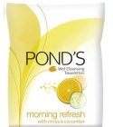 POND'S WET CLEANSING TOWELETTES MORNING REFRESH WITH CITRUS & CUCUMBER