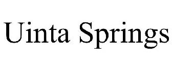 UINTA SPRINGS