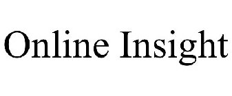 ONLINE INSIGHT