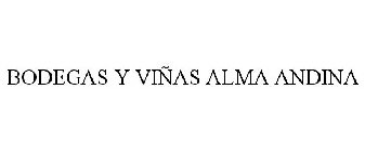 BODEGAS Y VIÑAS ALMA ANDINA