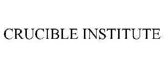 CRUCIBLE INSTITUTE