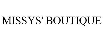 MISSYS' BOUTIQUE