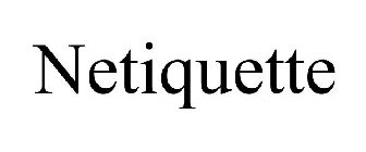 NETIQUETTE