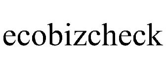 ECOBIZCHECK