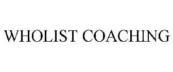 WHOLIST COACHING