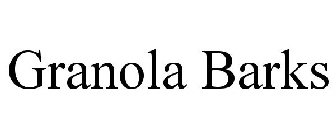 GRANOLA BARKS